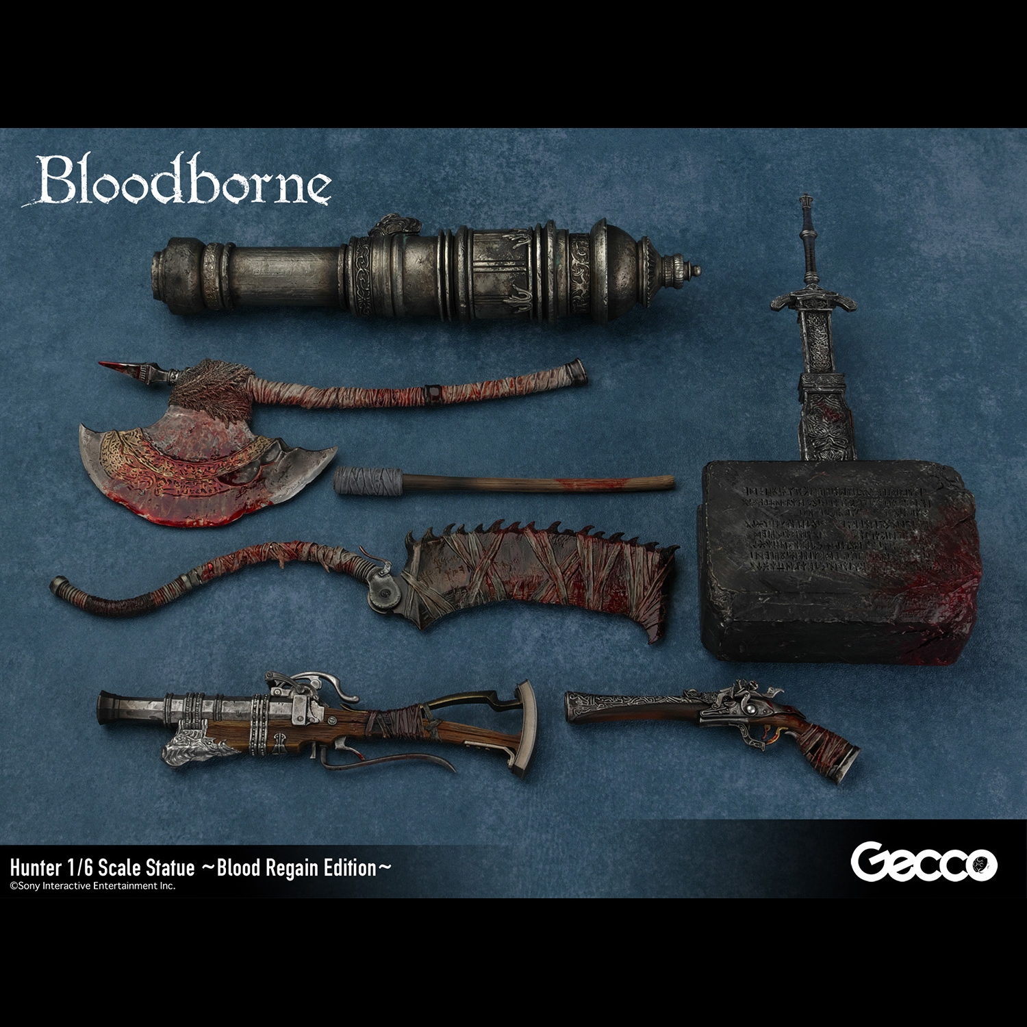 Bloodborne Hunter 1/6 Scale Statue ~Blood Regain Edition~